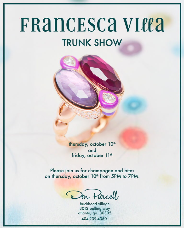 Francesca Villa Trunk Show