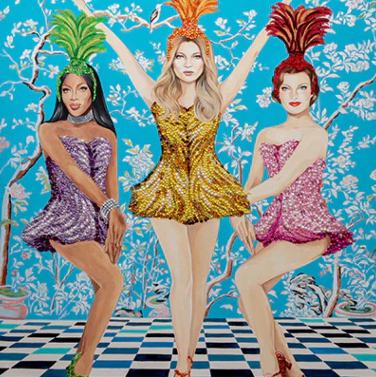 Supermodel High Kicks
