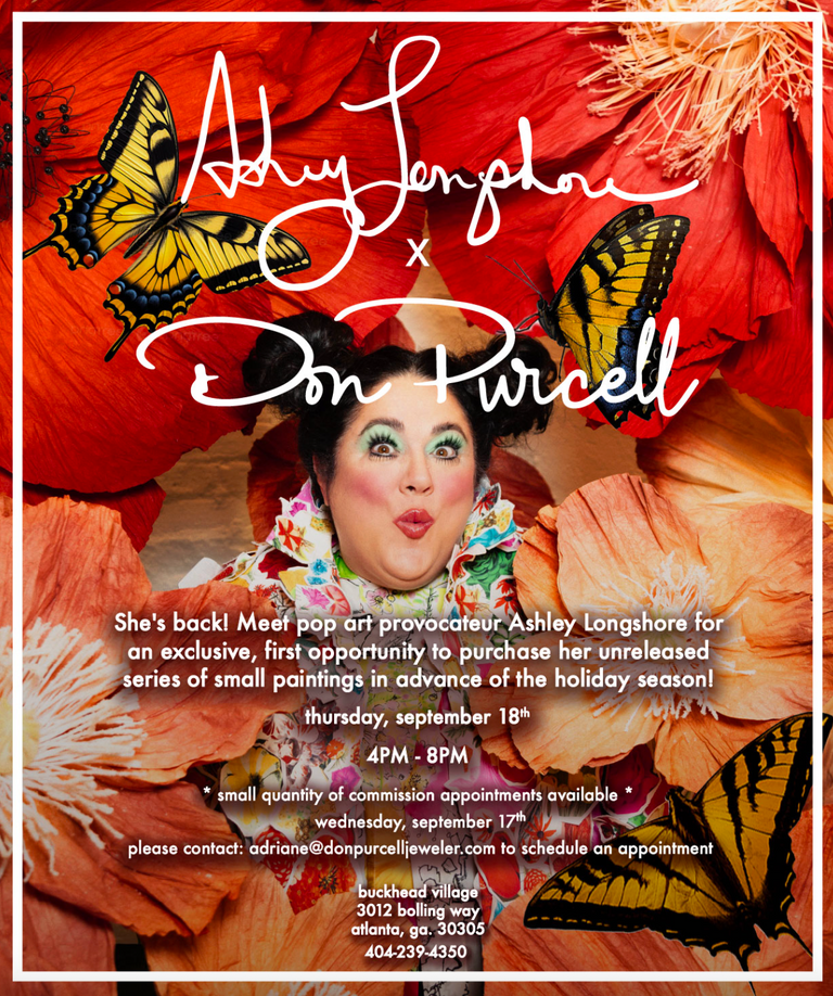 Ashley Longshore X Don Purcell 2025
